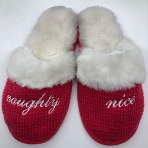 ❌SOLD - Victoria’s Secret Limited Edition Naughty & Nice Slippers